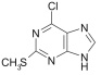 2-METHYLTHIO-6-CHLOROPURINE (2MeS6ClP)