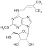 2-METHYLTHIO-N6-ISOPENTENYLADENOSINE (D-2MeSiPR)